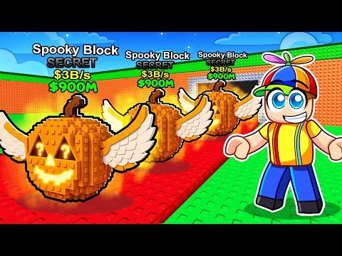 Thumbnail for I Got 100 SPOOKY BLOCKS in Steal a Brainrot...