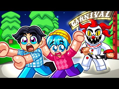 Thumbnail for SAJA BOYS Escape The CARNIVAL OF TERROR In Roblox!