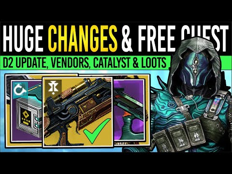Thumbnail for Destiny 2: FREE SUPPLY DROP & BIG PATCH BUFFS! Power BOOST, Eververse, Catalysts, Vendors (14th Oct)