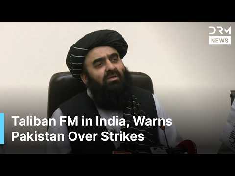 Thumbnail for BREAKING NEWS: Afghanistan’s Taliban FM Muttaqi Holds News Conference in New Delhi | AC1G