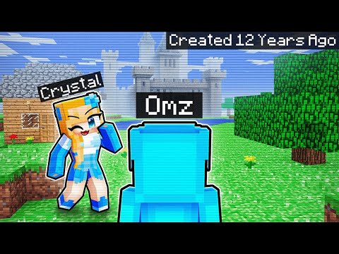 Thumbnail for I Found CRYSTAL'S SECRET Minecraft World From 12 Years Ago!