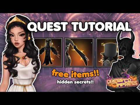 Thumbnail for *FREE ITEMS* HOW TO COMPLETE THE NEW HALLOWEEN DTI QUEST (EASY!!)