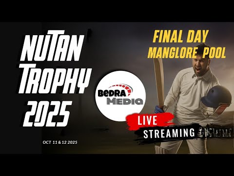 Thumbnail for Nutan Trophy 2025 || Mangalore Pool || FINAL DAY URWA GROUND MANGLORE