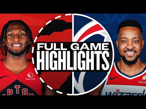 Thumbnail for RAPTORS at WIZARDS | FULL GAME HIGHLIGHTS | October 12, 2025