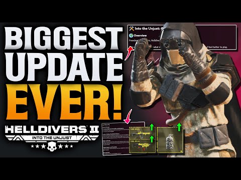 Thumbnail for Helldivers 2 Biggest Patch Update EVER! Weapon Buffs! Enemies Nerfed!