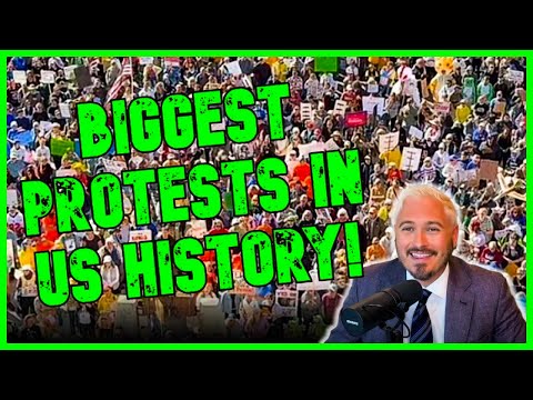 Thumbnail for ‘BIGGEST PROTEST IN HISTORY!’: ‘No Kings’ ERUPTS As Trump Approval COLLAPSES To RECORD LOW