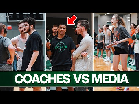 Thumbnail for HIGHLIGHTS: Joe Mazzulla & Coaches BLOWOUT Celtics Media by 53 Points!
