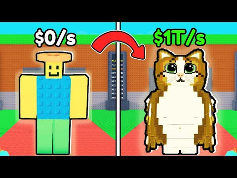 Thumbnail for من الصفر للترليون بس بشخصيات الحيوانات في ماب السرقة! | Steal A Brainrot