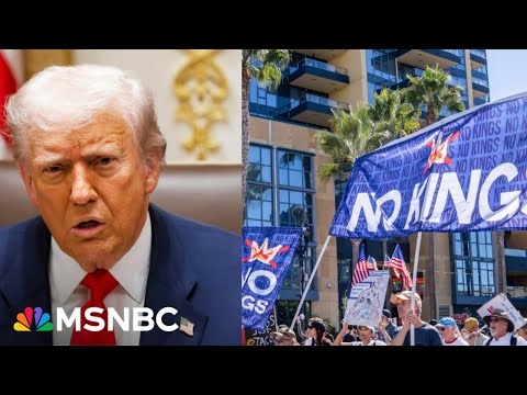 Thumbnail for Shocking: Trump’s approval rating PLUMMETS as “No Kings” protests draw millions around the country