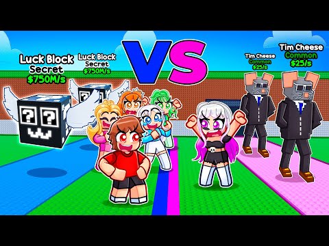 Thumbnail for Making My Bully Rage In A RIGGED Lucky Block Race In Steal A Brainrot...