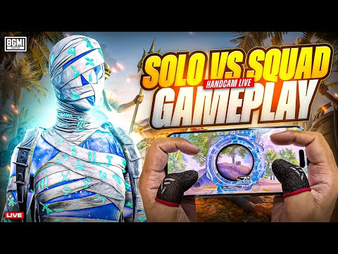 Thumbnail for 4.0 UPDATE IS HERE IN BGMI SOLO VS SQUAD🔥 #bgmi #bgmilive #shortsfeed #shortslive