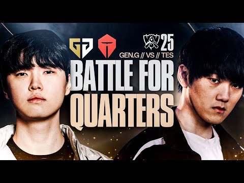 Thumbnail for GenG vs TES WINNER MAKES TOP 8 | IWD 2025 WORLDS
