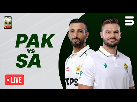 Thumbnail for Live | Pakistan vs South Africa Test Series 2025 | 2nd Test Day 1 | PCB | M3U1U