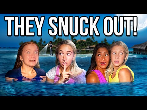Thumbnail for SNEAKING into the OCEAN to SWiM at MiDNiGHT! *GONE WRONG* 😳