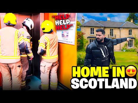 Thumbnail for Complete tour of 21 Crore Home in Scotland😱Stuck in Lift Badly😭