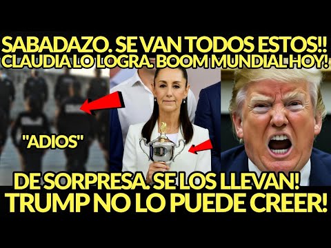 Thumbnail for SABADAZO! SE VAN TODOS ESTOS, CLAUDIA LO LOGRA, TRUMP NO LO PUEDE CREER, SORPRESA ABSOLUTA FIN