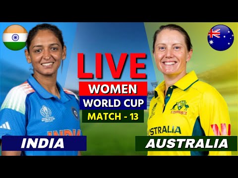 Thumbnail for Live: India W vs Australia W 13th ODI Match Cricket Live Score | IND W vs AUS W Live | AUS BATTING