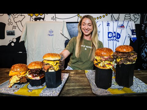 Thumbnail for The Strongman-Inspired Atlas Burger Challenge at Patty Freaks in England!
