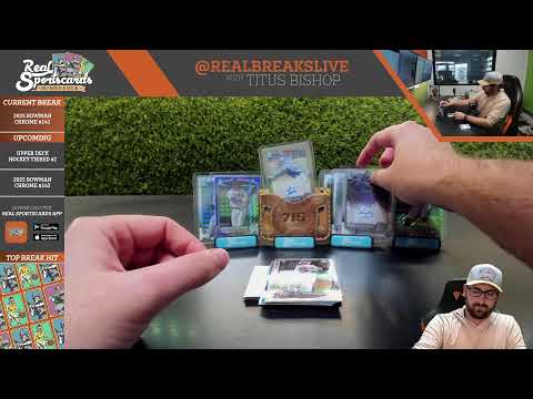Thumbnail for 2025 Bowman Chrome #141 2-Box Delight RANDOM SERIAL NUMBER (10/14/25)