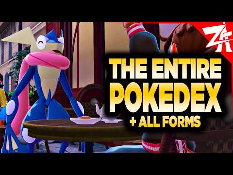 Thumbnail for The ENTIRE Pokedex in Legends Z-A