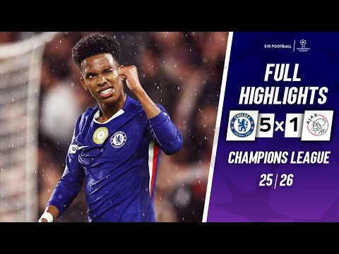 Thumbnail for Chelsea vs Ajax 5-1 - Highlights & All Goals - Champions League 2025