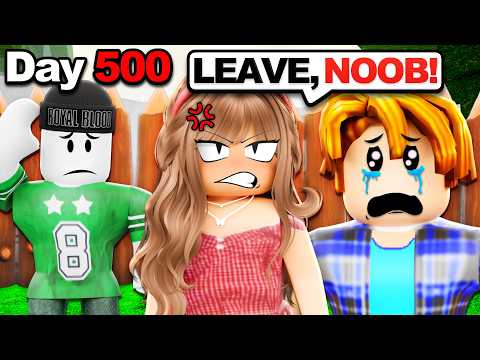 Thumbnail for His Crush BULLIED Him... So I Carried Him To Day 500 In 99 Nights In The Forest!