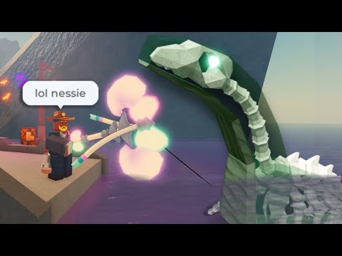 Thumbnail for Obtaining The NEW SKELETAL NESSIE In FISCH Roblox...