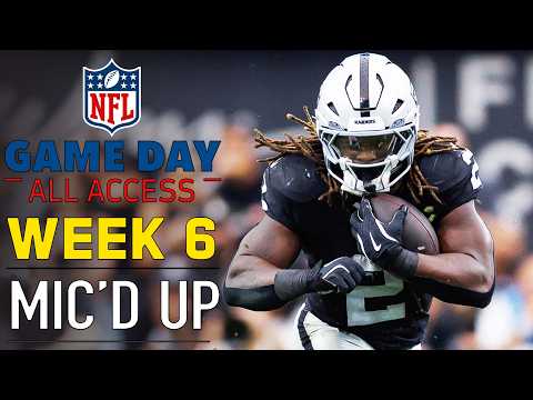 Thumbnail for NFL Week 6 Mic'd Up! "Hit they A** with a Hakeem the dream" | Game Day All Access
