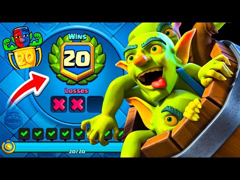 Thumbnail for I Got 20 Wins with the Most BROKEN Log Bait Deck!!