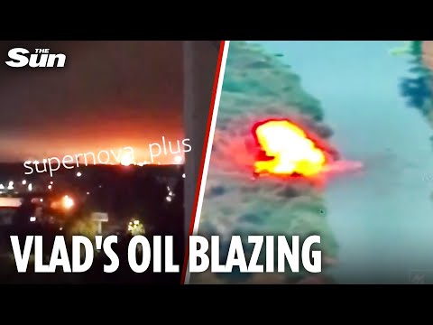 Thumbnail for One of Russia’s largest oil refineries BLITZED in Ukraine drone strike