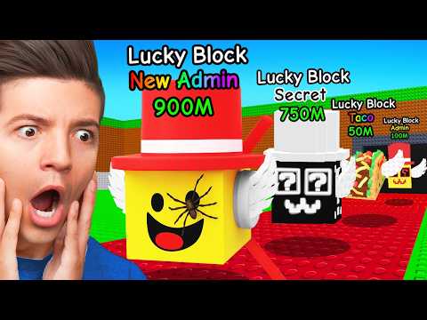 Thumbnail for Spending $8,429,682 on LUCKY BLOCKS to get the NEW BRAINROT..