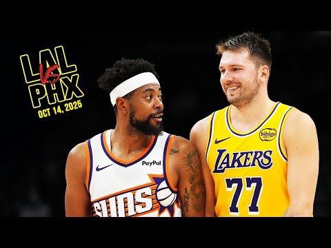 Thumbnail for Los Angeles Lakers vs Phoenix Suns Full Game Highlights | Oct 14, 2025 | FreeDawkins