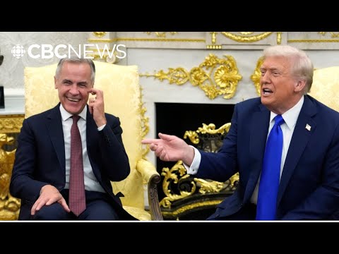 Thumbnail for Carney, Trump take questions at 2nd Oval Office meeting | See full Q&A with reporters