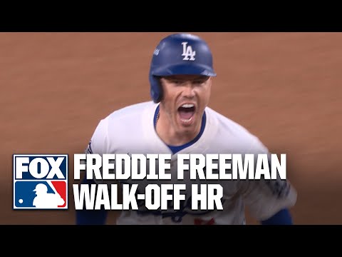 Thumbnail for Dodgers' Freddie Freeman crushes WALK-OFF HOME RUN in 18th inning of World Series Game 3