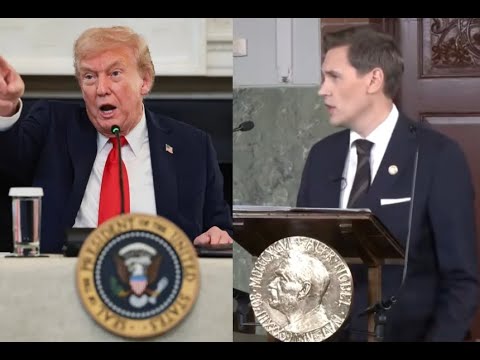 Thumbnail for Nobel Peace Prize Committee deals GLOBAL HUMILIATION to Trump