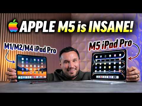 Thumbnail for M5 iPad Pro vs M4/M2/M1 iPad Pro - Should YOU Upgrade?!
