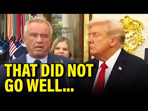 Thumbnail for Trump and RFK Jr. GET SCHOOLED after BIZARRE MELTDOWN on Live TV