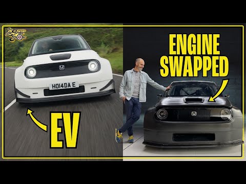 Thumbnail for This is the World’s First Widebody Honda E (And a Turbo Engine Swapped Version?)