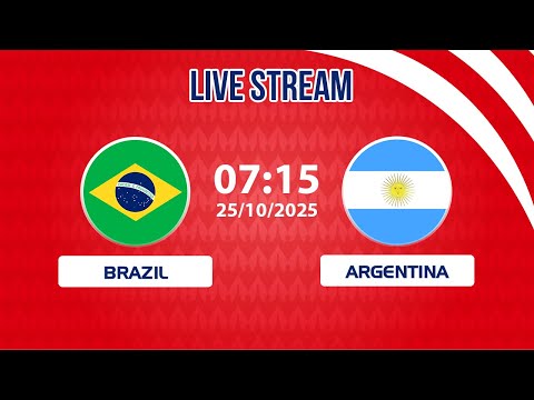 Thumbnail for 🔴 Brazil vs Argentina | Epic Clash – Every Minute Makes History