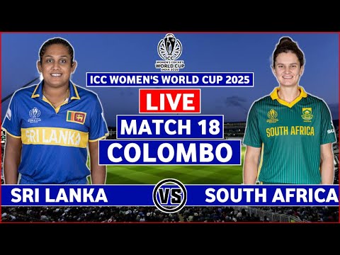 Thumbnail for Sri Lanka vs South Africa Live | SL W vs SA W Live Scores & Commentary | ICC Womens World Cup Live