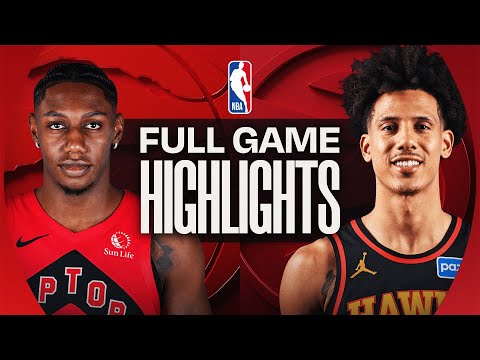 Thumbnail for RAPTORS at HAWKS | FULL GAME HIGHLIGHTS | October 22, 2025