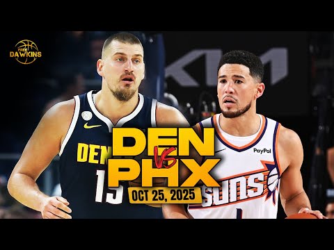 Thumbnail for Denver Nuggets vs Phoenix Suns Full Game Highlights | Oct 25, 2025 | FreeDawkins