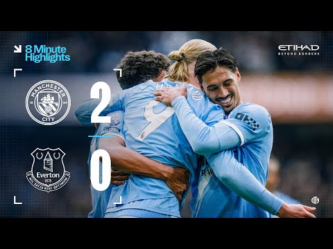 Thumbnail for EXTENDED HIGHLIGHTS | Man City 2-0 Everton | Haaland scoring run continues!