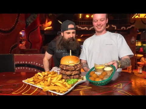 Thumbnail for THIS BURGER CHALLENGE IN AMSTERDAM HAS NEVER BEEN BEATEN! | BeardMeatsFood