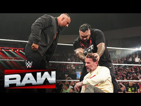 Thumbnail for Bron Breakker and Bronson Reed brawl with CM Punk and Logan Paul: Raw highlights, Nov. 3, 2025