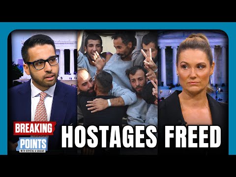 Thumbnail for Krystal And Saagar REACT: Hostages FREE! Heartbreaking Scenes