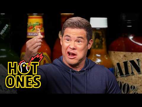 Thumbnail for Adam Devine Shocks a Live Audience While Eating Spicy Wings | Hot Ones