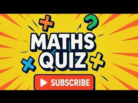 Thumbnail for 🎯 LIVE: Mathematics Quiz Show – Beat the Clock! ⏰🔥