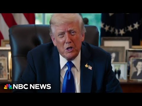 Thumbnail for 'This is a big day':Trump responds to Hamas agreeing to release hostages, pending conditions