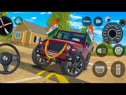 Thumbnail for Modified Mahindra Thar Car Games: Indian Cars (Gadi Wala Game) - Car Game Android Gameplay 2025